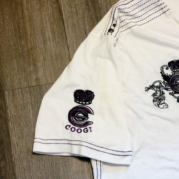 Vintage COOGI Australia Designer Tee With Embroidered Graphic. Size 2XL. - Picture 14 of 14